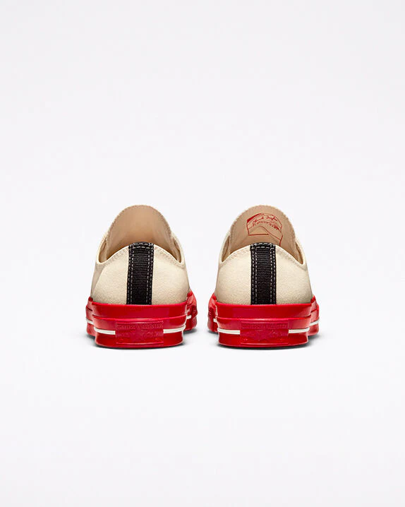 Converse x Comme des Garçons PLAY Chuck 70 Low Top - Image 12
