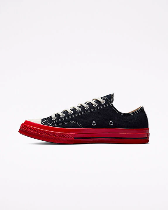 Converse x Comme des Garçons PLAY Chuck 70 Low Top - Image 4