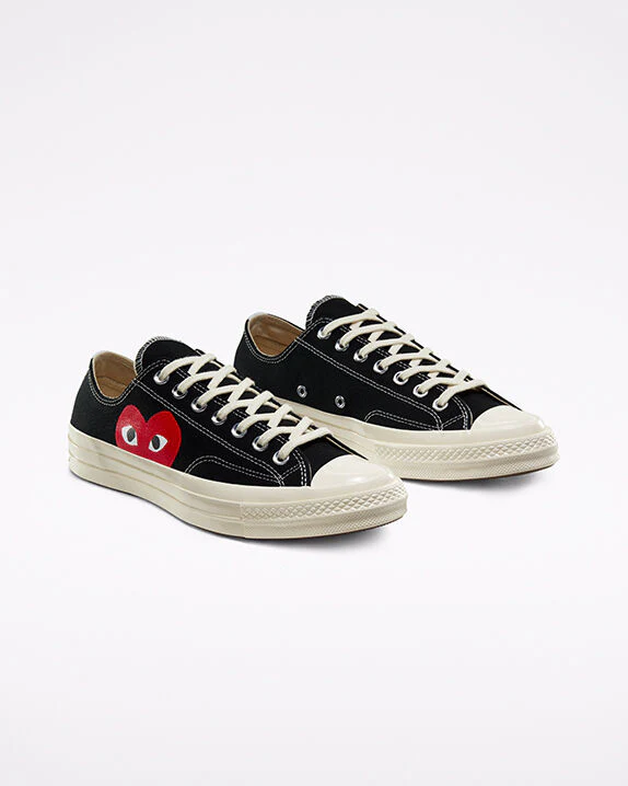 Converse x Comme des Garçons PLAY Chuck 70 Low Top - Image 2