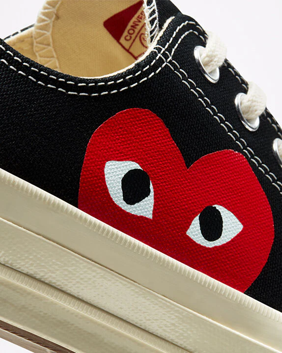 Converse x Comme des Garçons PLAY Chuck 70 Low Top - Image 3