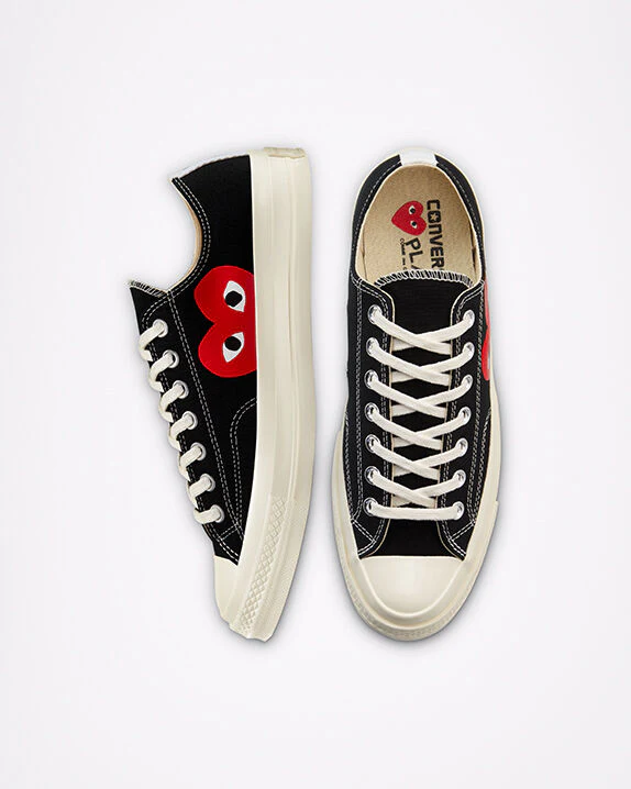 Converse x Comme des Garçons PLAY Chuck 70 Low Top - Image 7
