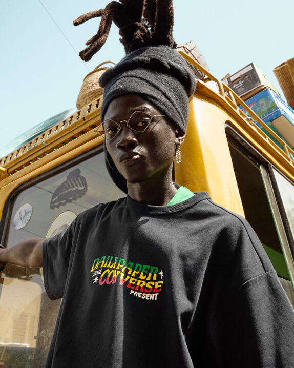 Converse x Daily Paper Gold Standard Tee - Image 2