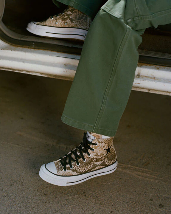Converse x Stüssy Chuck 70 Snakeskin High Top - Image 12