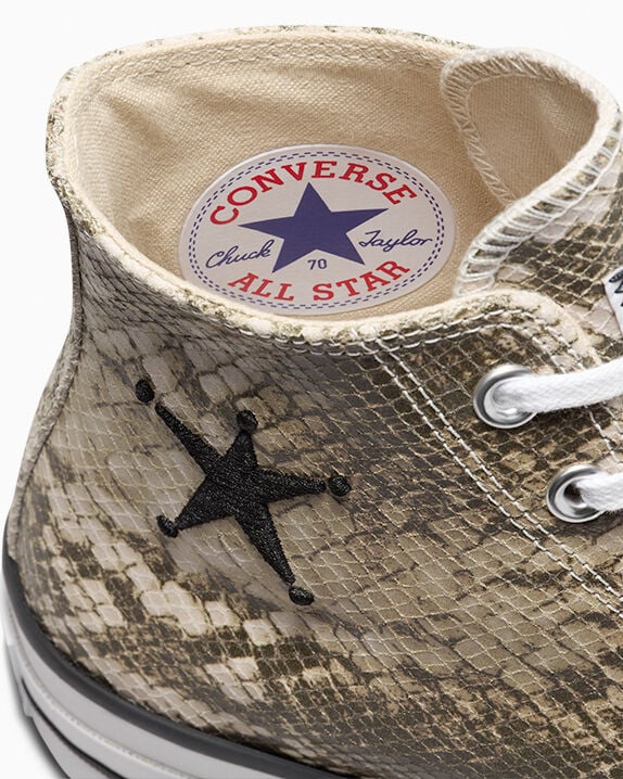 Converse x Stüssy Chuck 70 Snakeskin High Top - Image 4
