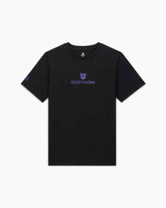 Converse x Transformers DeceptiCONS T-shirt - Image 2
