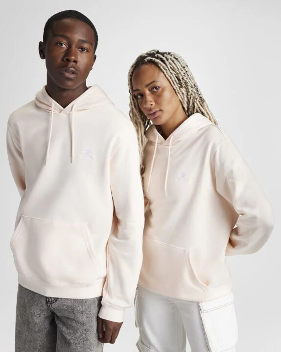 Converse Go-To Embroidered Star Chevron Standard-Fit Fleece Hoodie - Image 13
