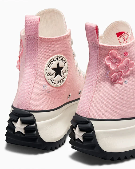 Run Star Hike Platform 3D Flowers High Top - Image 3