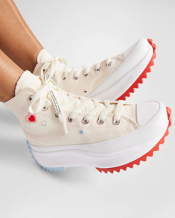 Run Star Hike Platform Y2K Heart High Top - Image 2