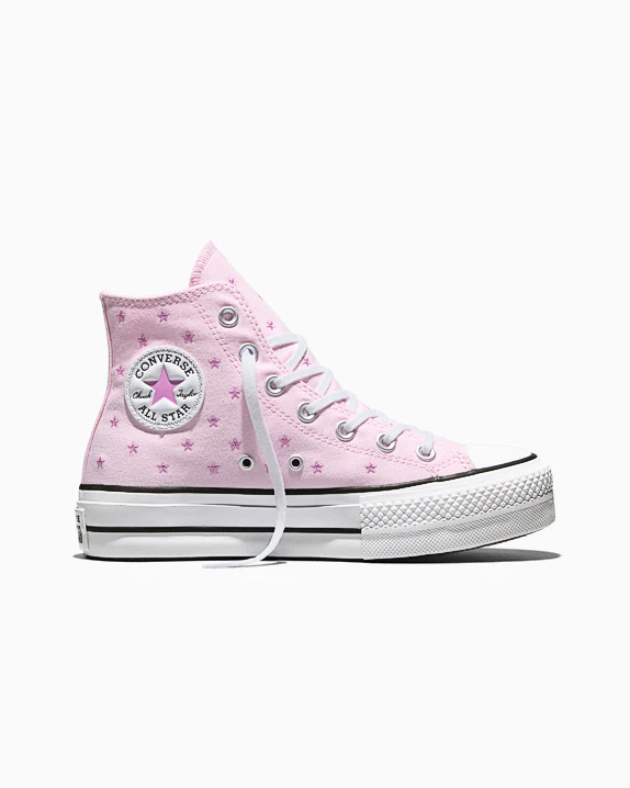 Chuck Taylor All Star Lift Platform Embroidered Stars - Image 3