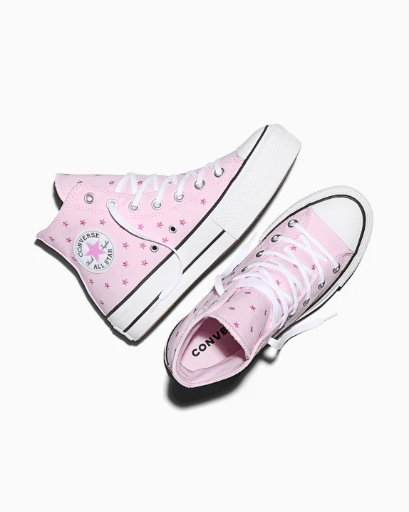 Chuck Taylor All Star Lift Platform Embroidered Stars - Image 5