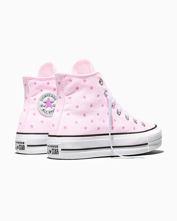 Chuck Taylor All Star Lift Platform Embroidered Stars - Image 7