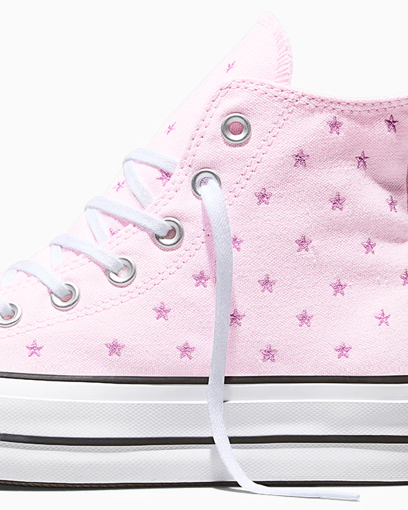 Chuck Taylor All Star Lift Platform Embroidered Stars - Image 8