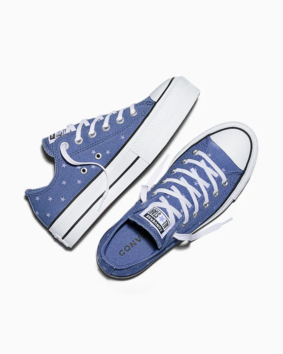 Chuck Taylor All Star Lift Platform Embroidered Stars - Image 2